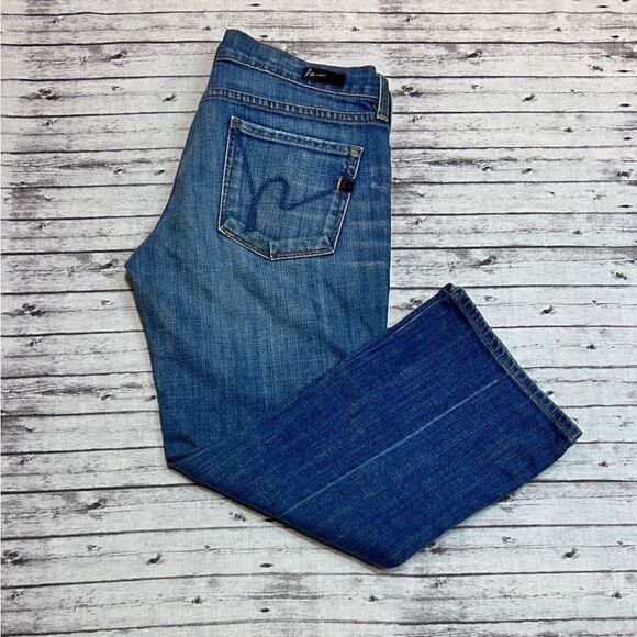 Citizens Of Humanity Denim - Citizens of Humanity Kelly Stretch Cropped Jeans #063